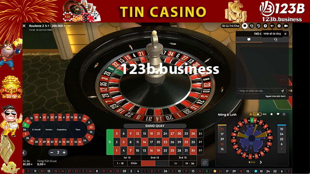 Trò chơi vòng quay roulette tại Nhà Cái 123B là gì?
