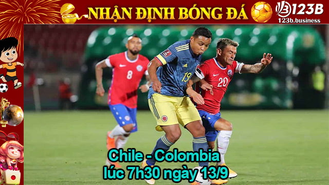 Dự đoán Chile vs Colombia lúc 7h30 ngày 13/9 ở 123B casino