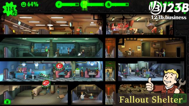 5. Top 5 game kinh doanh - Fallout Shelter