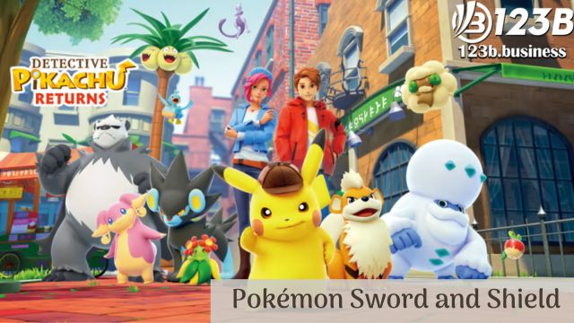 4.Top 5 game Nitendo - Pokémon Sword and Shield