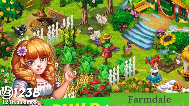 1. Top 5 game trồng rau nuôi gà - Farmdale