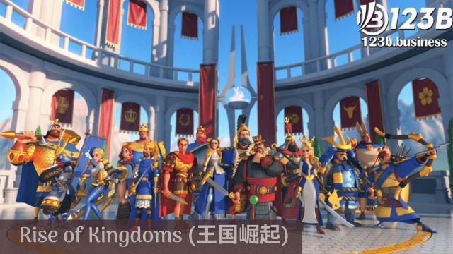 5. Top 5 game ưa chuộng ở Trung Quốc - Rise of Kingdoms (王国崛起)